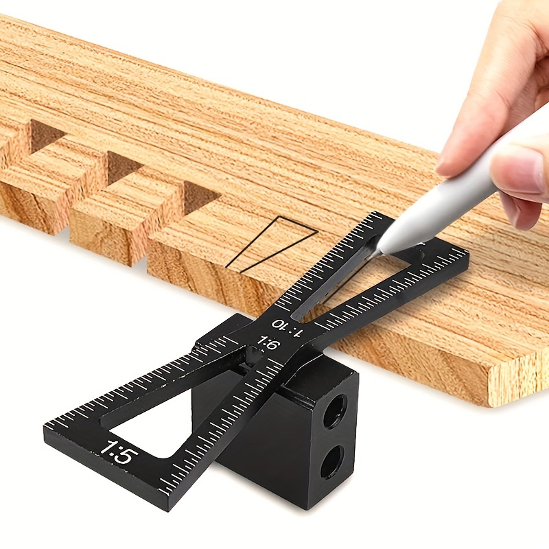 Dovetail Marking Guide - Шаблон для разметки ласточкин хвоста 1:5-1:6,
