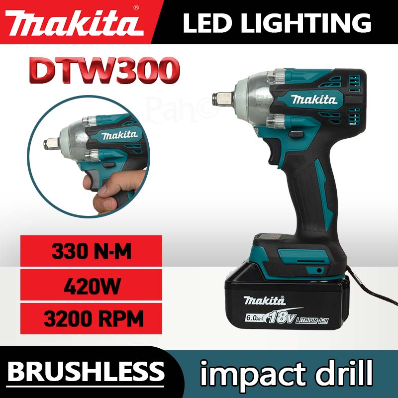 Makita Drill Dtw300 - MAKITA DTW300Z Бесщеточный ударный гайковерт с