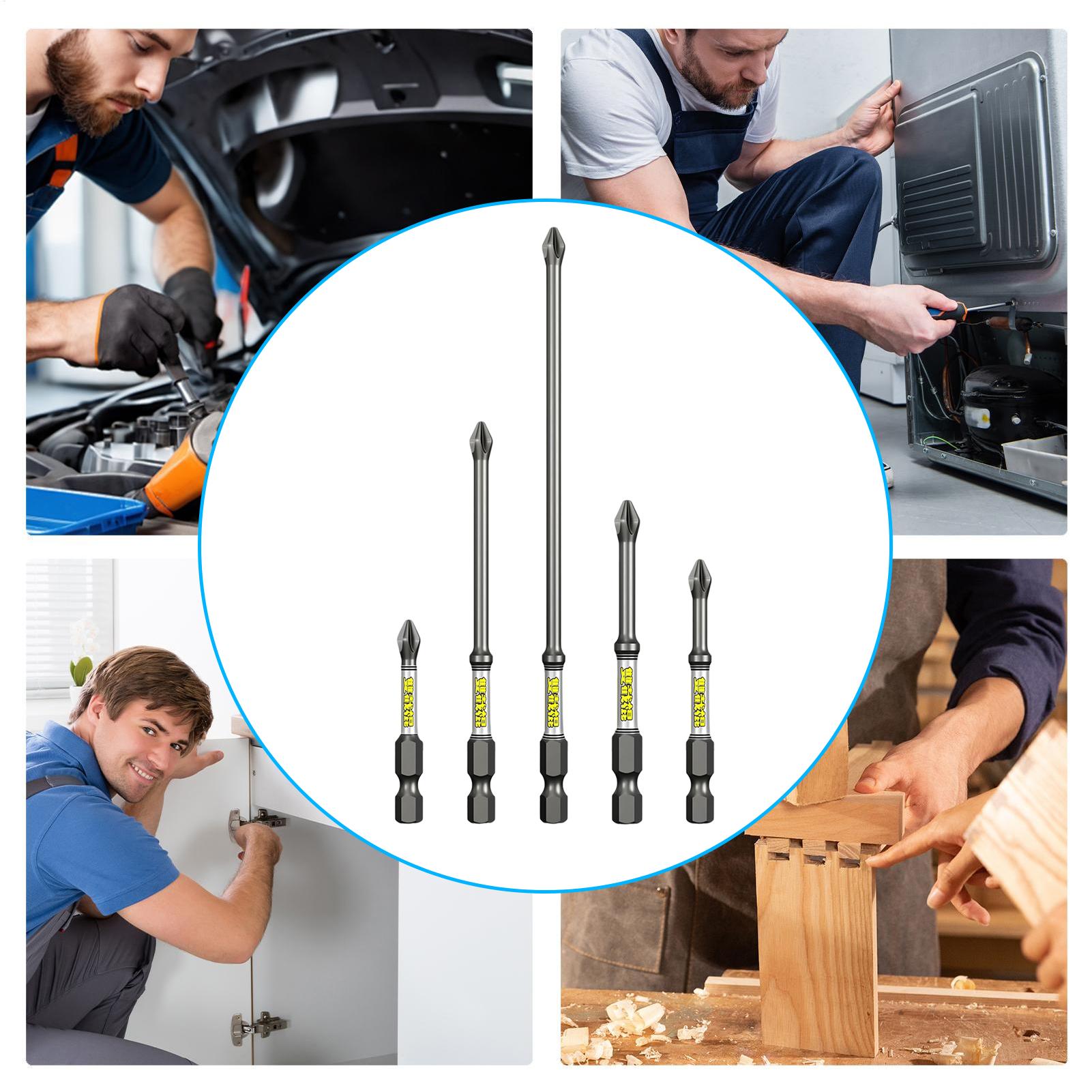Набор насадок для дрели-отверт – обзор и цена Tools For Workshop