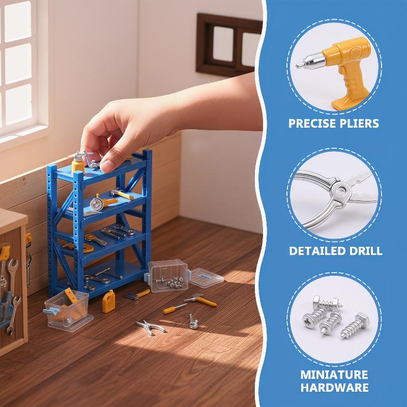 Набор миниатюрных инструментов – обзор и цена Workshop Tools Toy