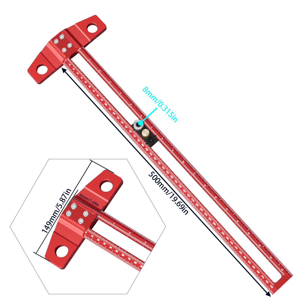Деревообрабатывающий Т-образны – обзор и цена Dovetail Marking Guide