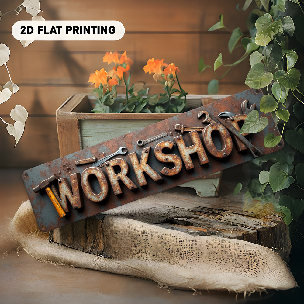 2D-плоская вывеска, декоративн – обзор и цена Workshop Tools Background