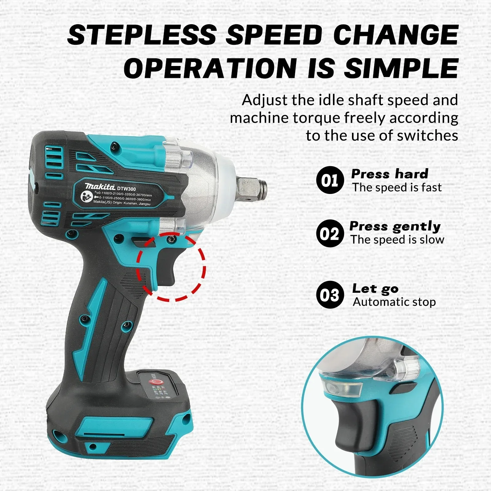Бесщеточный аккумуляторный уда – обзор и цена Makita Drill Dtw300
