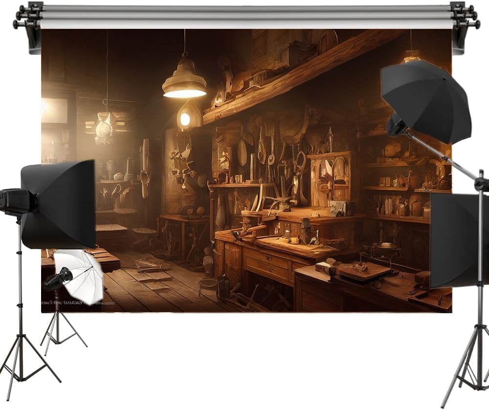 Стимпанк Механик Инструменталь – обзор и цена Workshop Tools Background