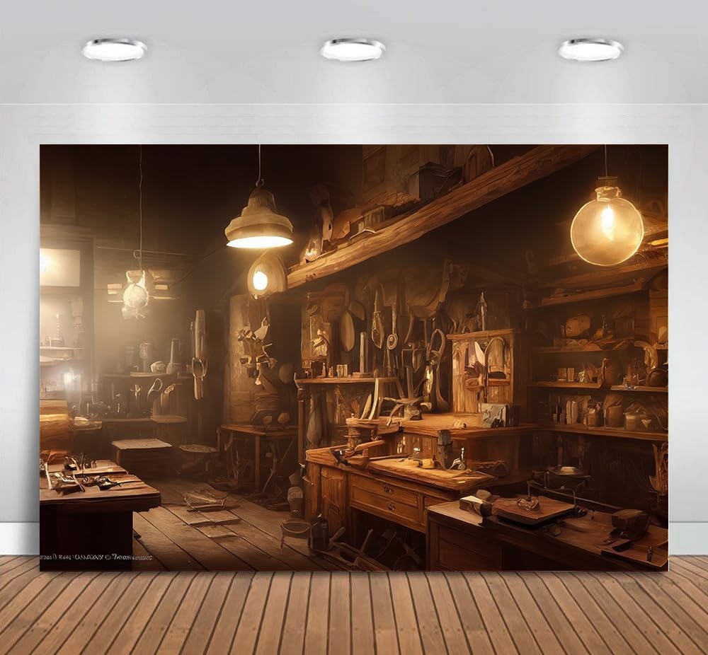 Стимпанк Механик Инструменталь – обзор и цена Workshop Tools Background