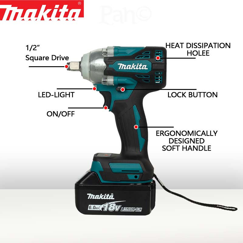 MAKITA DTW300Z Бесщеточный уда – обзор и цена Makita Drill Dtw300