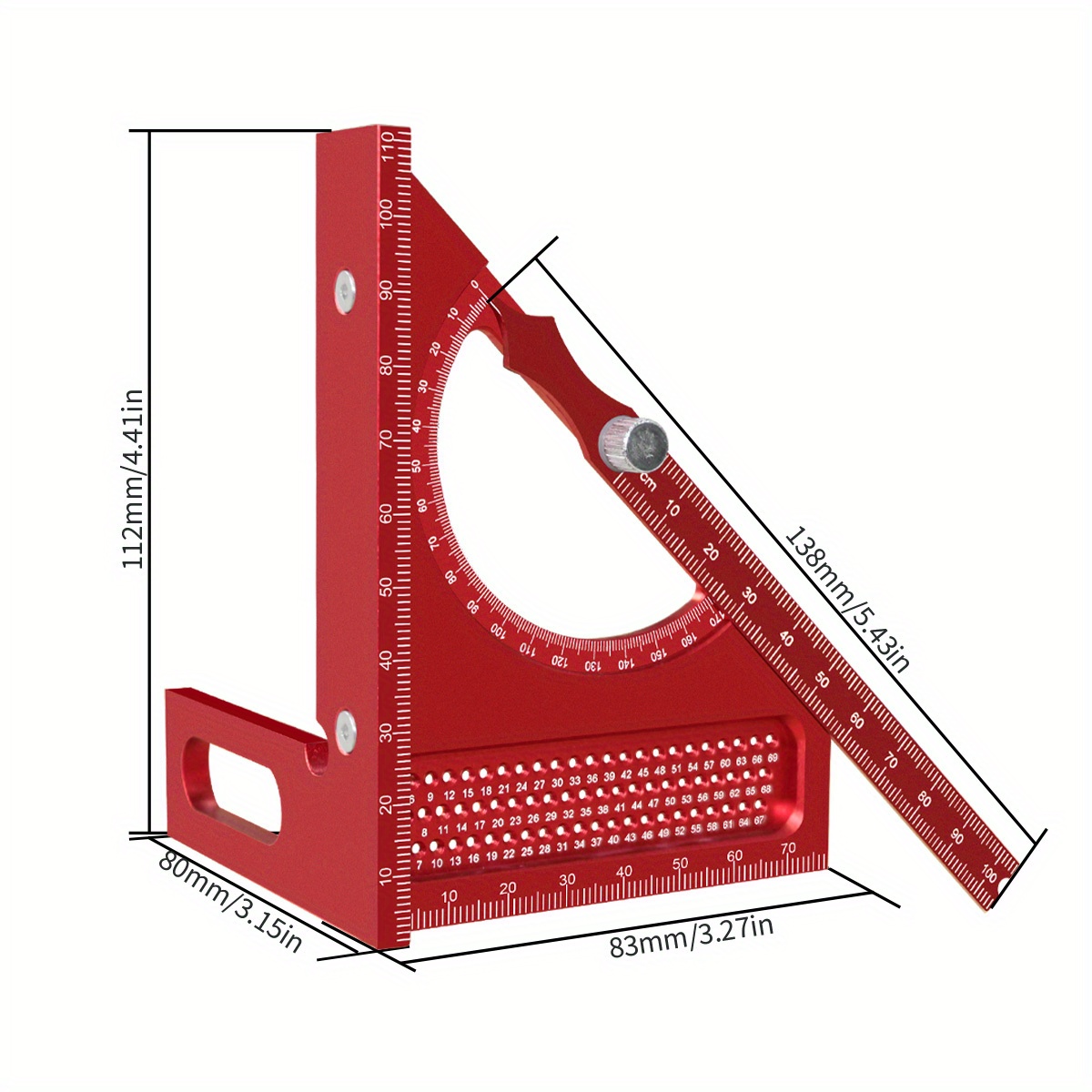 3D регулируемый столярный квад – обзор и цена Dovetail Marking Guide